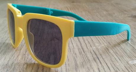 Skladacie detské slnečné okuliare shein, 