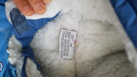 Zimný  kožušinkový teplý overal/kombinéza v.74, 74