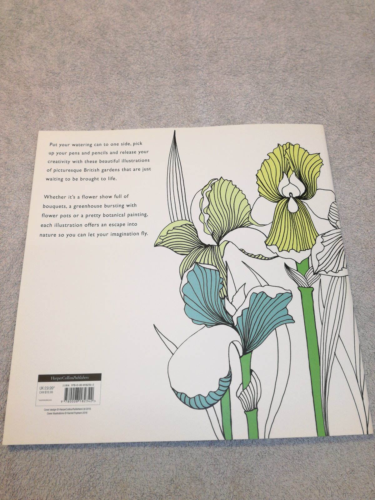 Harriet popham great british flower show colouring, 5 € od