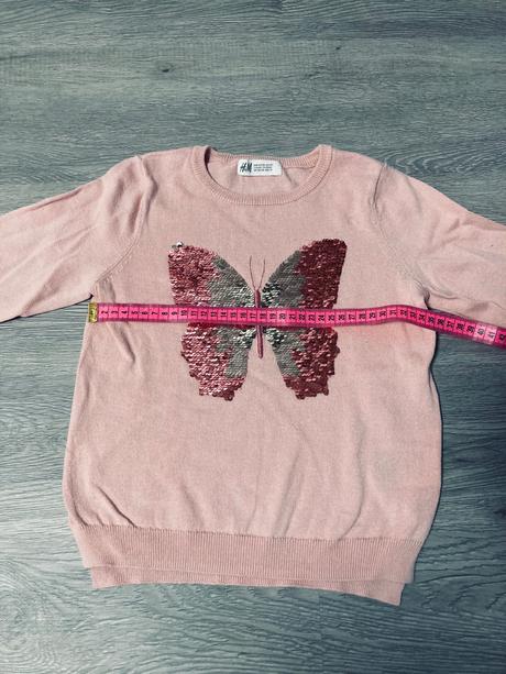 Pekný svetrík, h&m,122