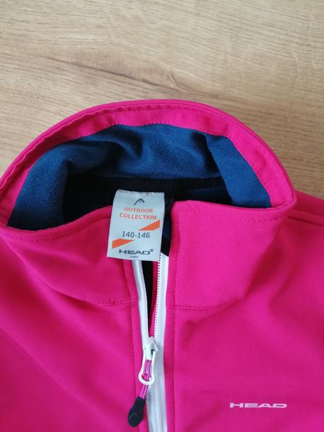 Dievčenská softšelova bunda, 140