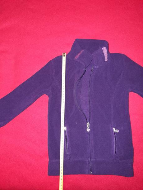 Flísová mikina pre štíhle dievcatko, dopodopo,104