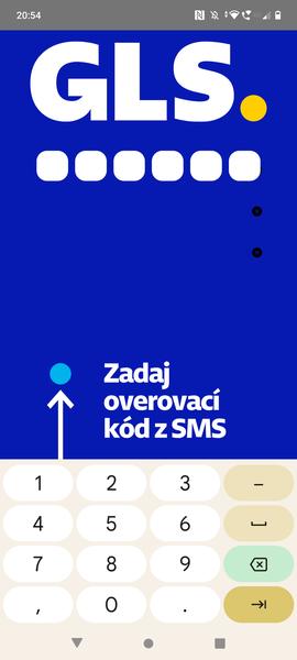 Riešenie problému s nedodaným kódom od GLS