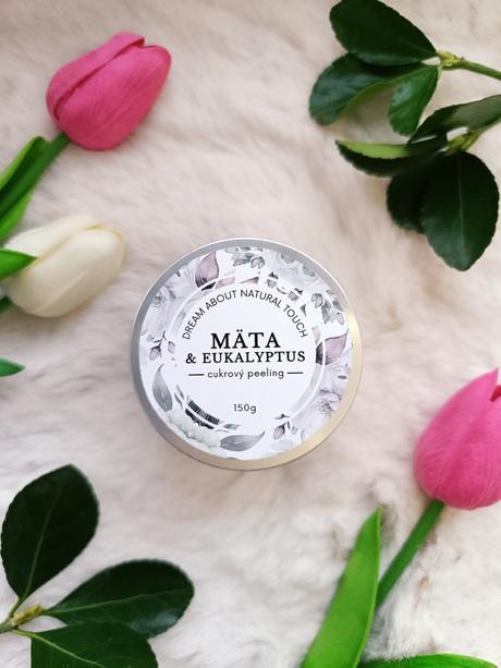 Cukrový peeling - mäta a eukalyptus 150g, 