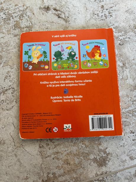 Kniha najdi moj domcek, 