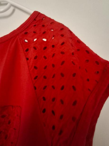 Uzasne tricko s madeirovymi rukavmi m-l, piazza italia,l