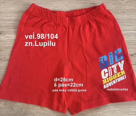 Šortky veĺ.98/104, zn.lupilu, lupilu,98