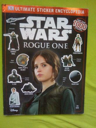 Walt disney kniha s 1000 nálepkami star wars, 