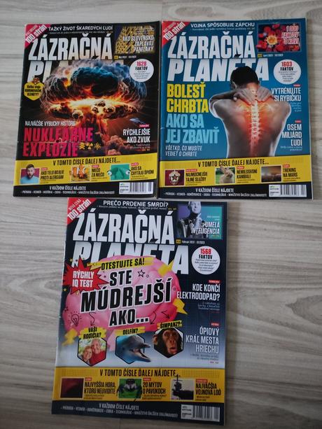 Časopisy zázračná planéta, 