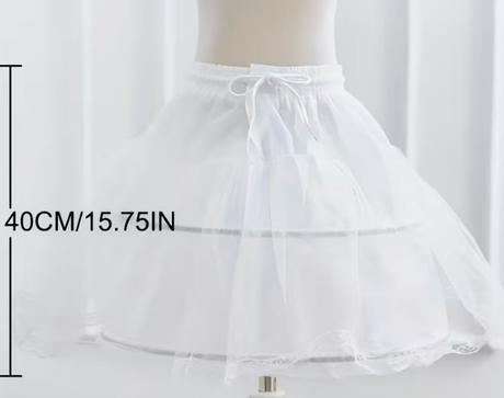 Kruh spodnička prijimanie svadba druzicky nový, 104 - 164