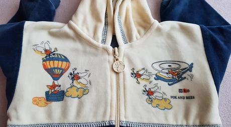 Zamatová tepláková súprava ferdo mravec č.80, 80