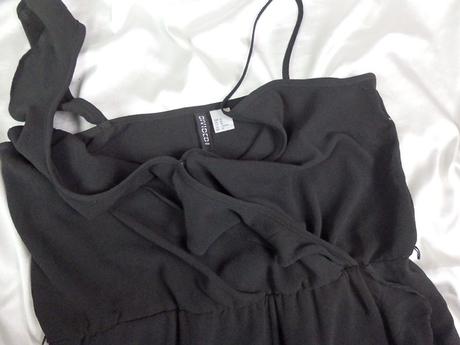 Kvalitné čierne šaty, h&m,42