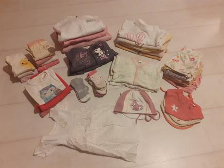 Sada oblečenia pre dojča 0 až 1 rok, 68–80