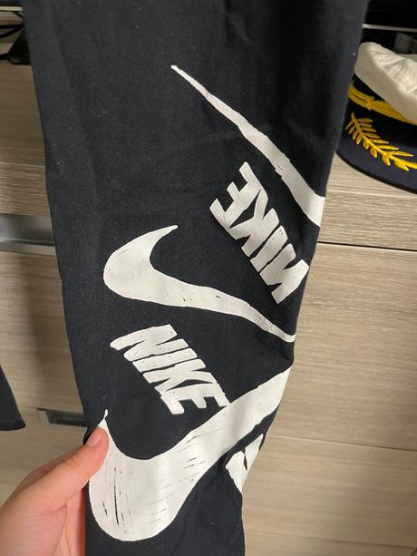 3/4 legíny, nike,164