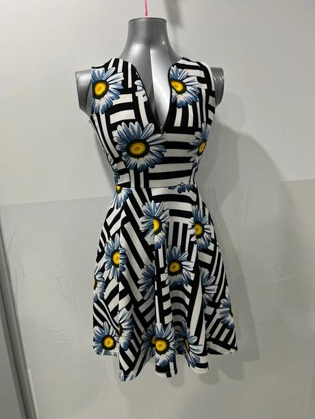 Letne saty vzorovane, m