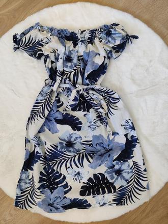 Ľanovo-viskózové šaty zn. vero moda, vero moda,xs