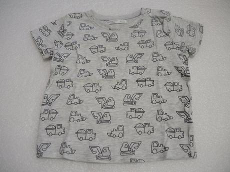 Tričko s autíčkami, fox & bunny,80