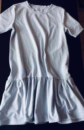 Reserved baby blue teplákové šaty vel.164, reserved,164