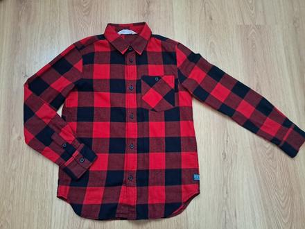 Flanelová košela, h&m,140