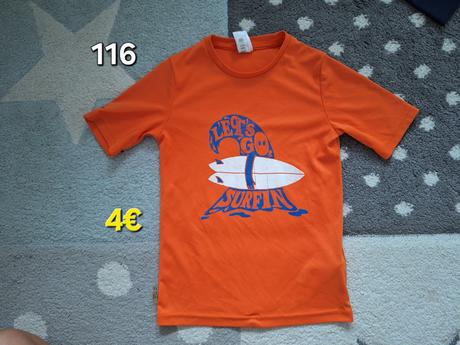Uv tricko na kupanie 116, decathlon,116