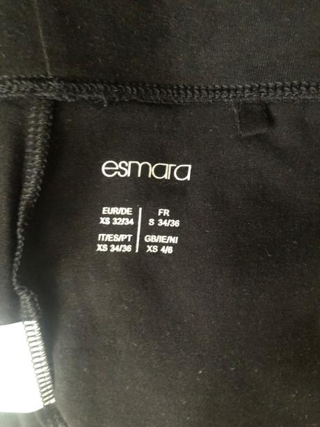 Bavlnené legíny esmara, esmara,xs