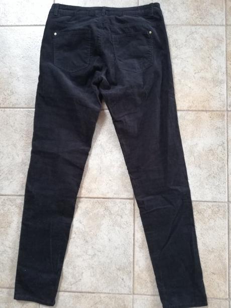 Dámske/dievčenské menchester nohavice, h&m,40
