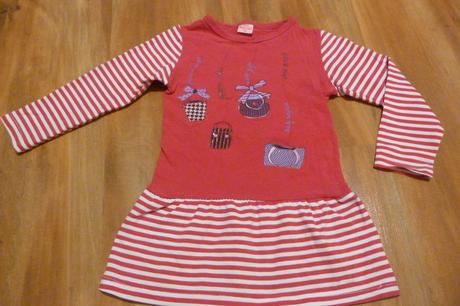 Šaty č. 88 značka dukids - veľmi zlaté, 86