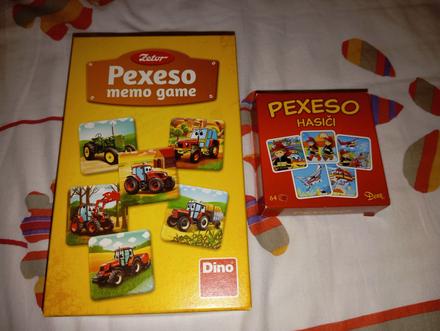 2x pexeso pre chlapcov,