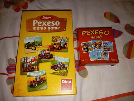 2x pexeso pre chlapcov,