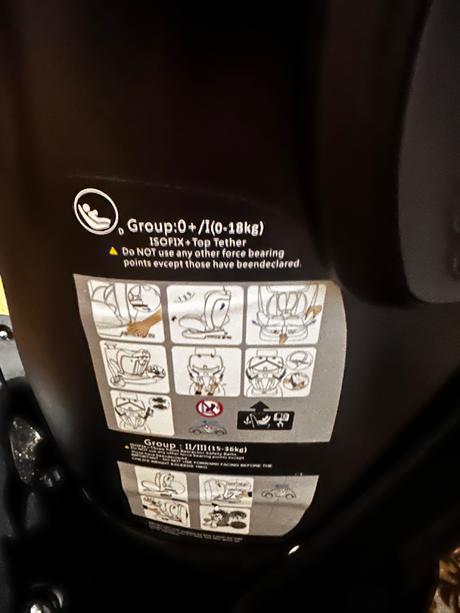 Autosedačka baby go nova do 36kg s isofixom čierna, baby design