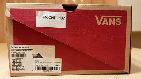 Predám členkové botasky vans  of the wall veľ.38,5, vans,38