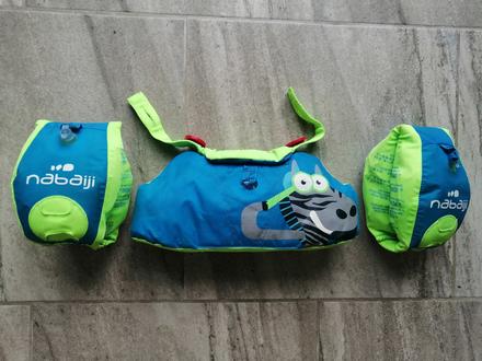 Detské rukávniky s pásom nabaiji,15-30 kg,