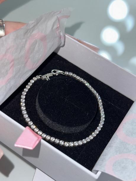 Pandora tenisový náramok, pandora