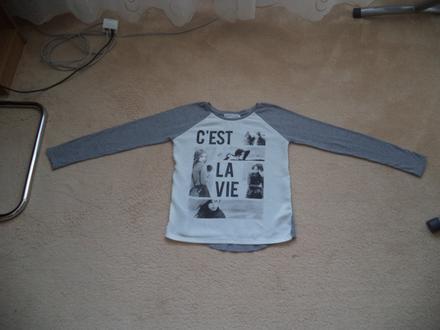 Dlhé tričko minoti 140/146, minoti,140