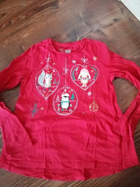 Vianočné tričká a nohavice, 122–134