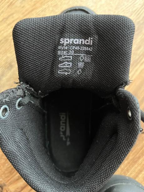 Členkove topánky, sprandi,30