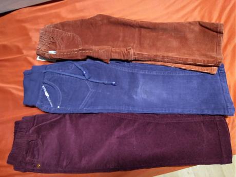 Teplé nohavice 104 a122, 104