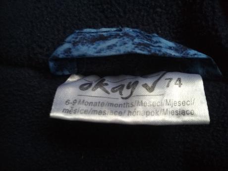 Zimná bunda pre chlapčeka, okay,74