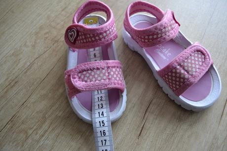 Sandálky, cupcake,22
