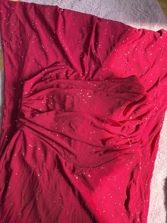 Trblietavé šaty, xl