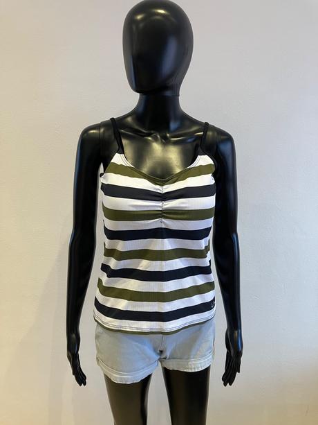 Dámske pásikavé tričko litex (m), litex,m