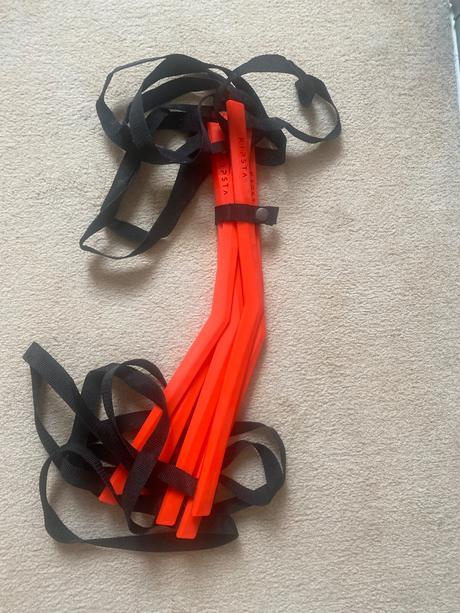 Kipsta koordinacny rebrík essential 3,20 m oranžov,