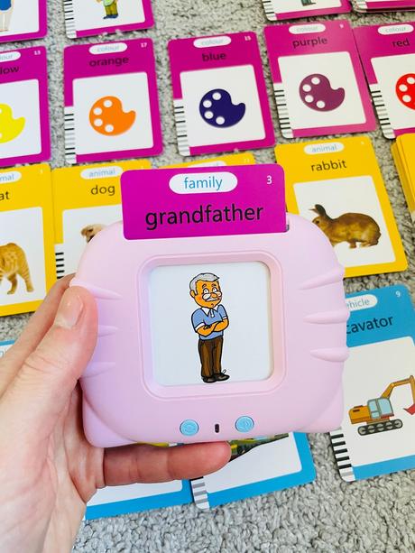 Anglické hovoriace kartičky pre deti, 