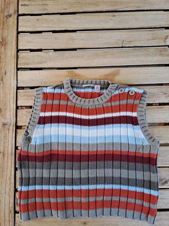 Detská pletená vesta značenie je aj 80 cm 9-12mes, 80