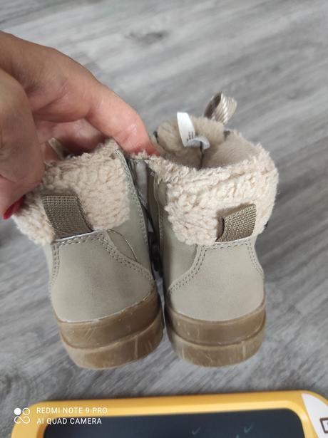 Topánočky hm 23 zimné ,oteplene, h&m,23