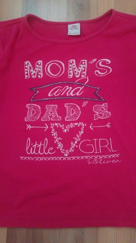 Ružové tričko, 116-122-128, esprit,122