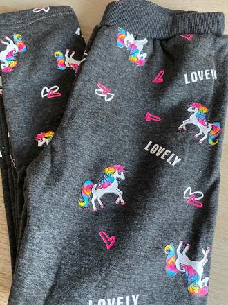Leginky lovely šedé, 98 / 104 / 110 / 116