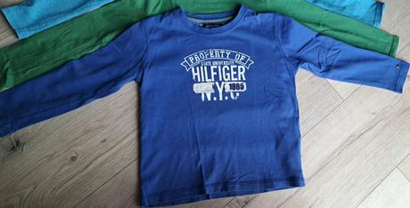 Balík chlapčenských tričiek vel.110, tommy hilfiger,110