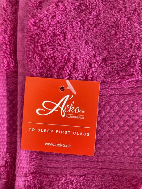 Osuška, uterák, ružová osuška, 