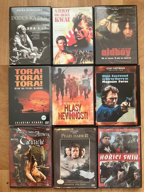 Predám väčšie množstvo kvalitných dvd titulov, 